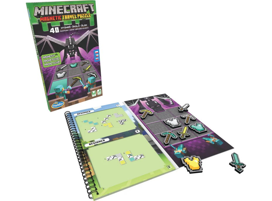 THINKFUN Minecraft magnetická cestovní hra