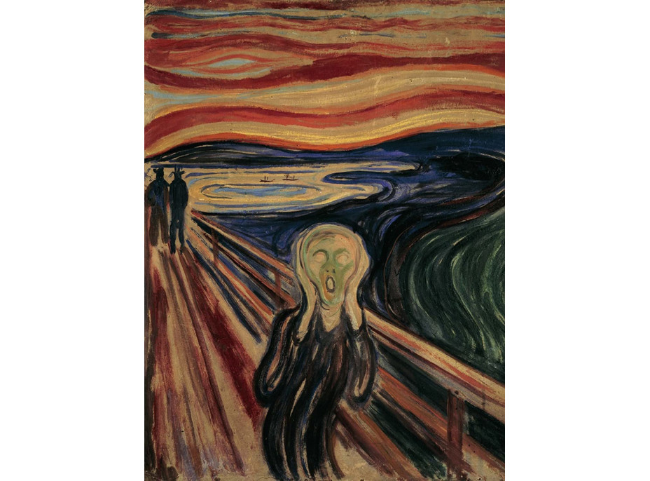 RAVENSBURGER Puzzle Art Collection: Výkřik 1000 dílků
