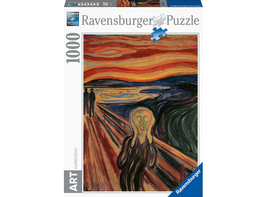 RAVENSBURGER Puzzle Art Collection: Výkřik 1000 dílků