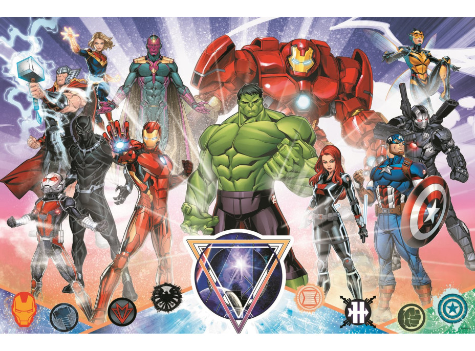 TREFL Puzzle Super Shape XL Avengers 160 dílků