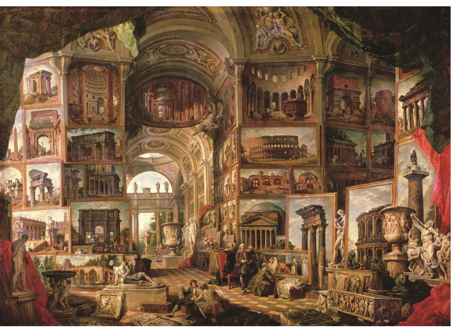 ANATOLIAN Puzzle Obrazová galerie 3000 dílků
