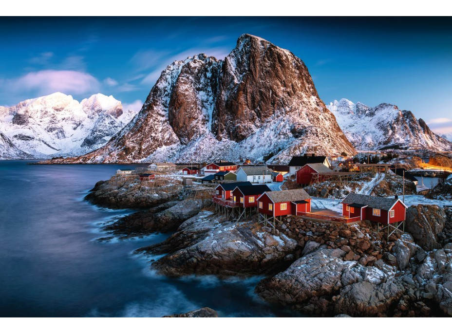 RAVENSBURGER Puzzle Hamnoy, Lofoty 3000 dílků