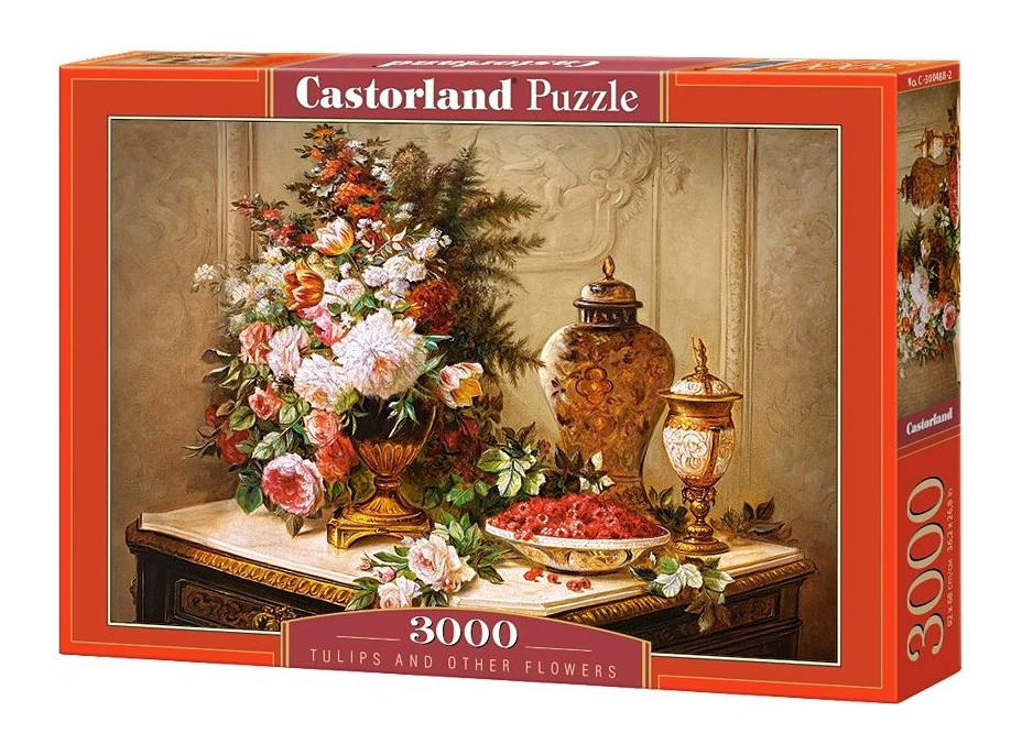 CASTORLAND Puzzle Kytice s tulipány 3000 dílků