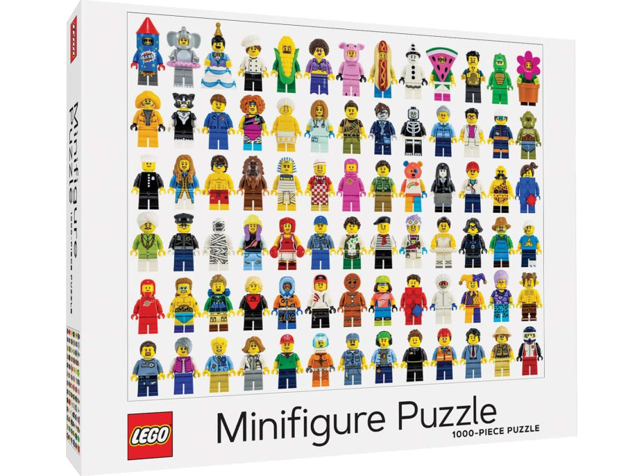 CHRONICLE BOOKS Puzzle LEGO® Minifigurky 1000 dílků