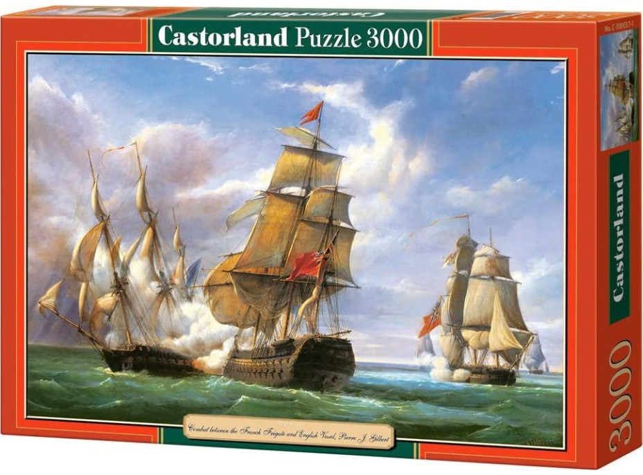 CASTORLAND Puzzle Námořní bitva 3000 dílků