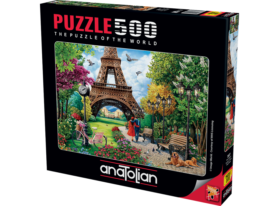 ANATOLIAN Puzzle Jaro v Paříži 500 dílků