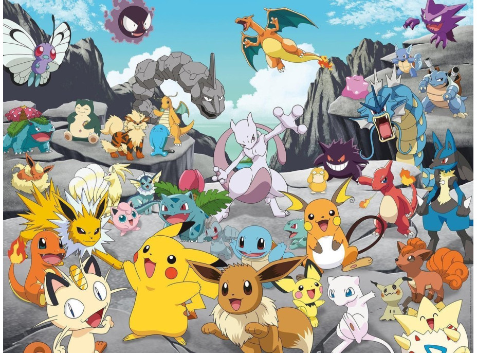 RAVENSBURGER Puzzle Pokémon 1500 dílků