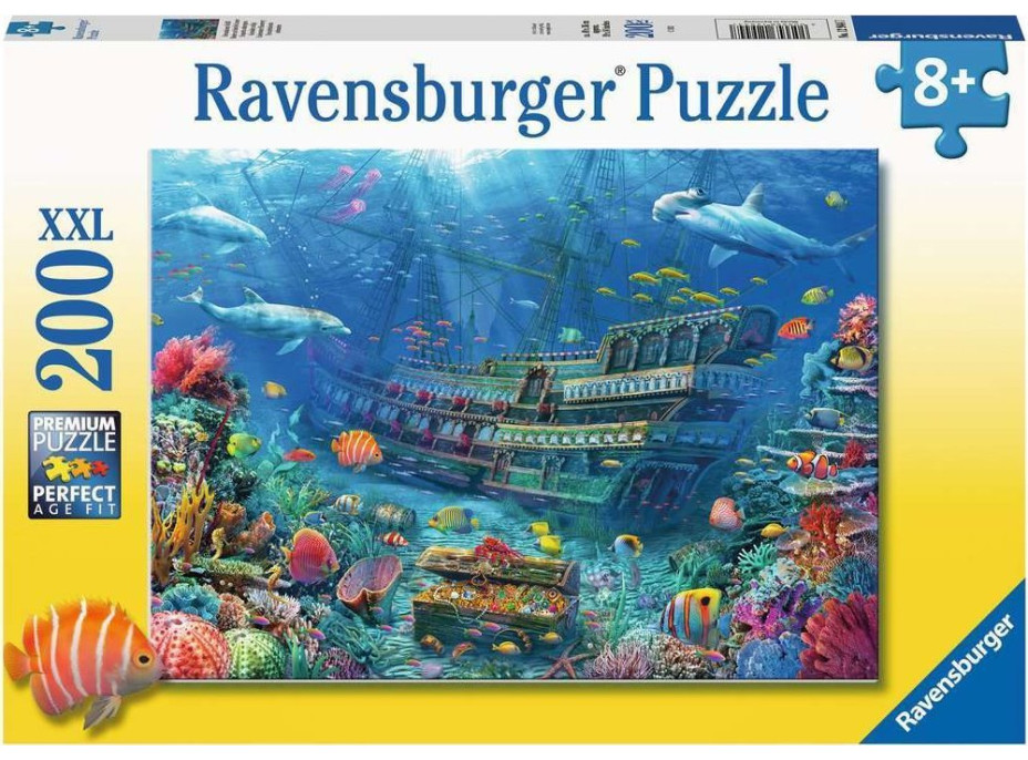 RAVENSBURGER Puzzle Potopená loď XXL 200 dílků