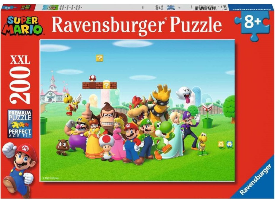 RAVENSBURGER Puzzle Super Mario XXL 200 dílků