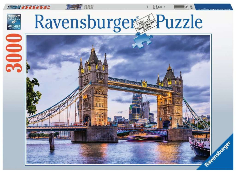 RAVENSBURGER Puzzle Vypadáš dobře, Londýne! 3000 dílků