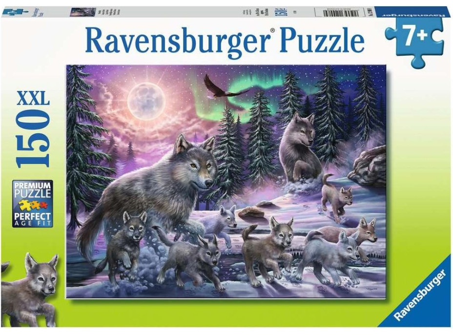 RAVENSBURGER Puzzle Vlci ze Severu XXL 150 dílků