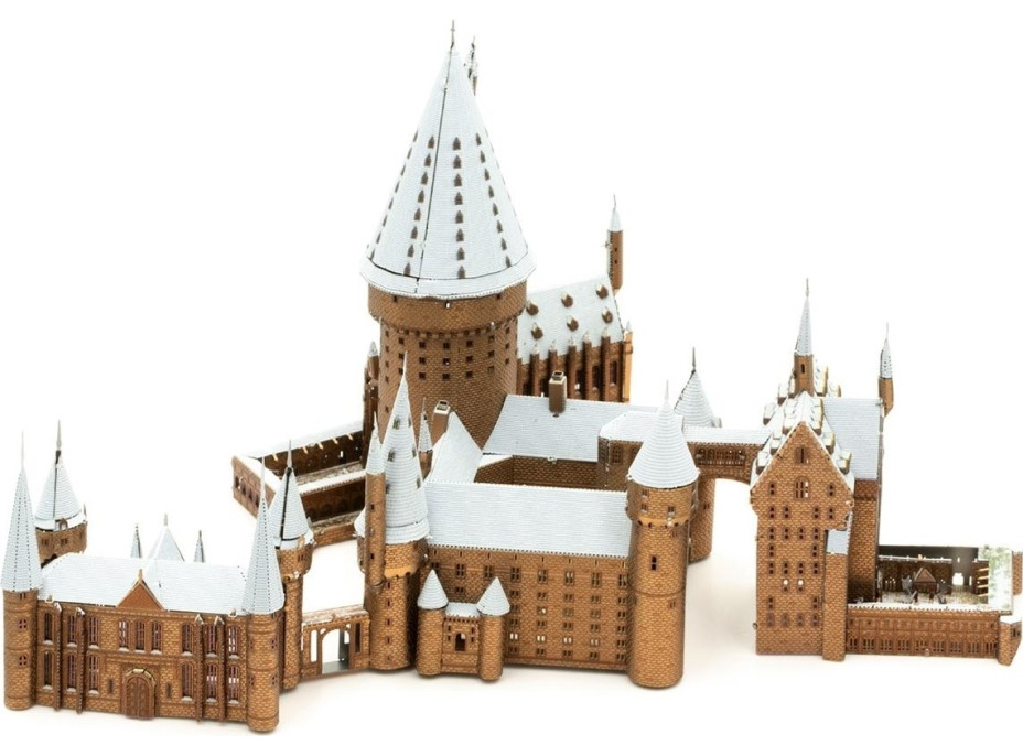 METAL EARTH 3D puzzle Harry Potter: Zasněžený Bradavický hrad (ICONX)