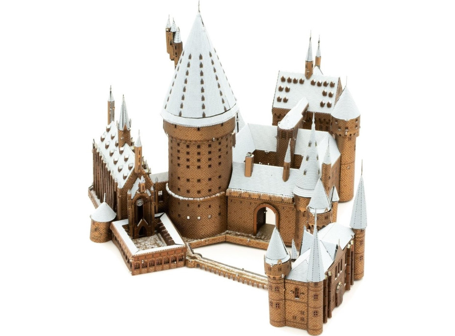 METAL EARTH 3D puzzle Harry Potter: Zasněžený Bradavický hrad (ICONX)