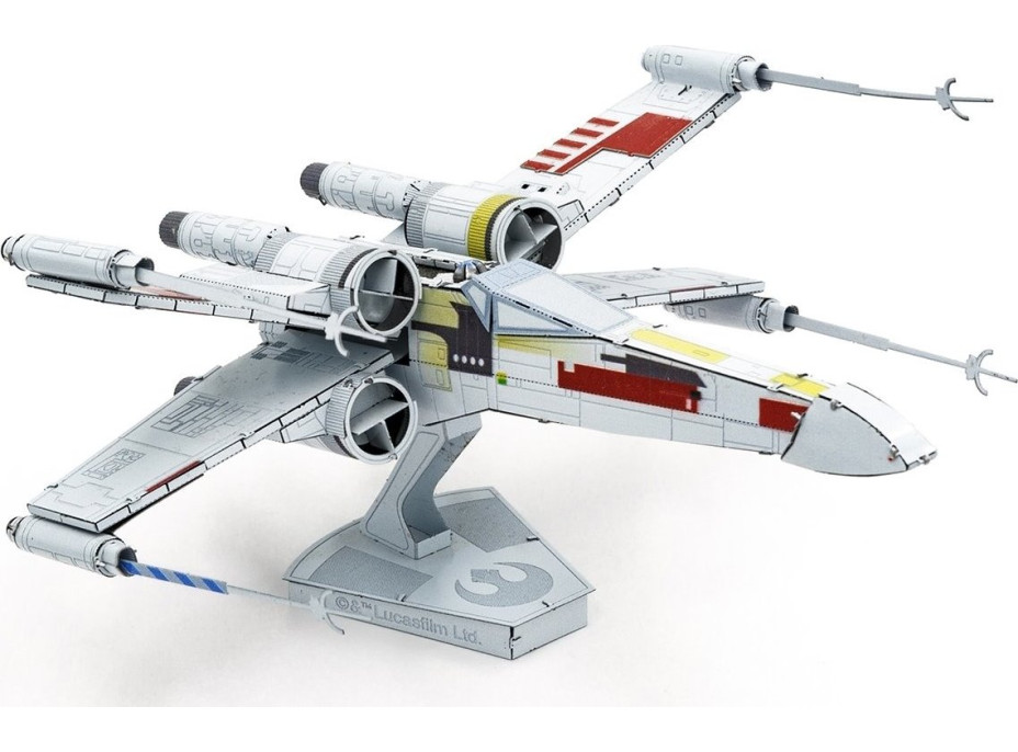 METAL EARTH 3D puzzle Star Wars: X-Wing Starfighter (ICONX)