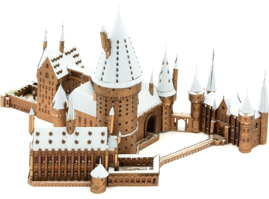 METAL EARTH 3D puzzle Harry Potter: Zasněžený Bradavický hrad (ICONX)