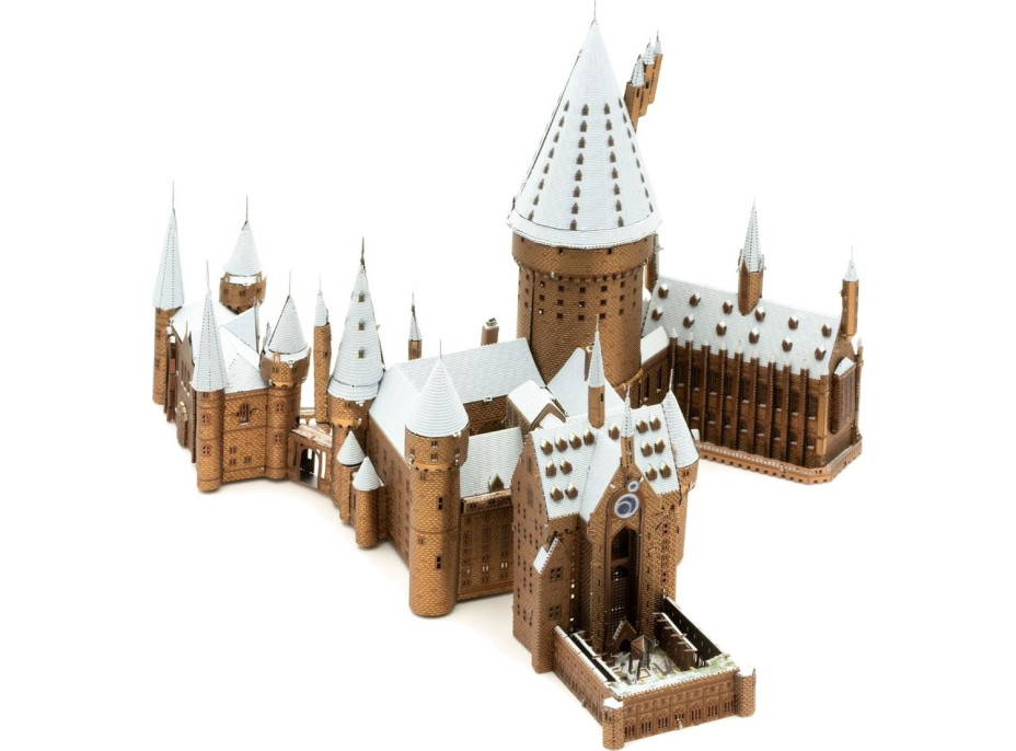 METAL EARTH 3D puzzle Harry Potter: Zasněžený Bradavický hrad (ICONX)