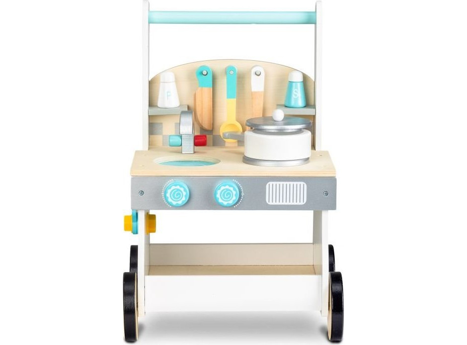 ECOTOYS Chodítko dřevěné Kuchyňka