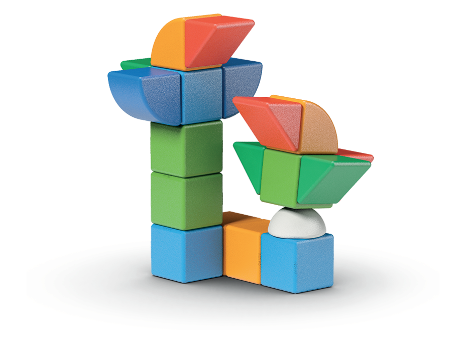 GEOMAG Magnetické kostky Magicube Shapes 25 kostek