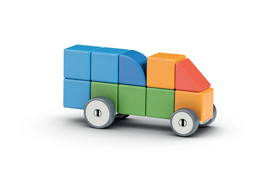 GEOMAG Magnetické kostky Magicube Shapes 25 kostek