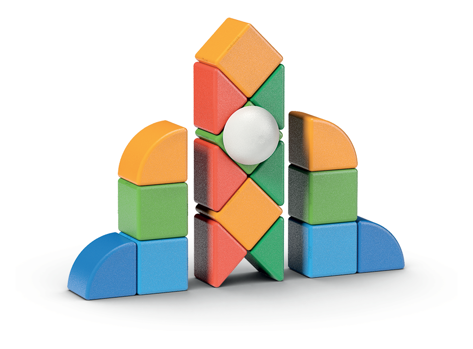 GEOMAG Magnetické kostky Magicube Shapes 25 kostek