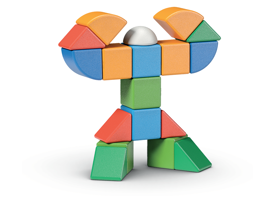 GEOMAG Magnetické kostky Magicube Shapes 25 kostek