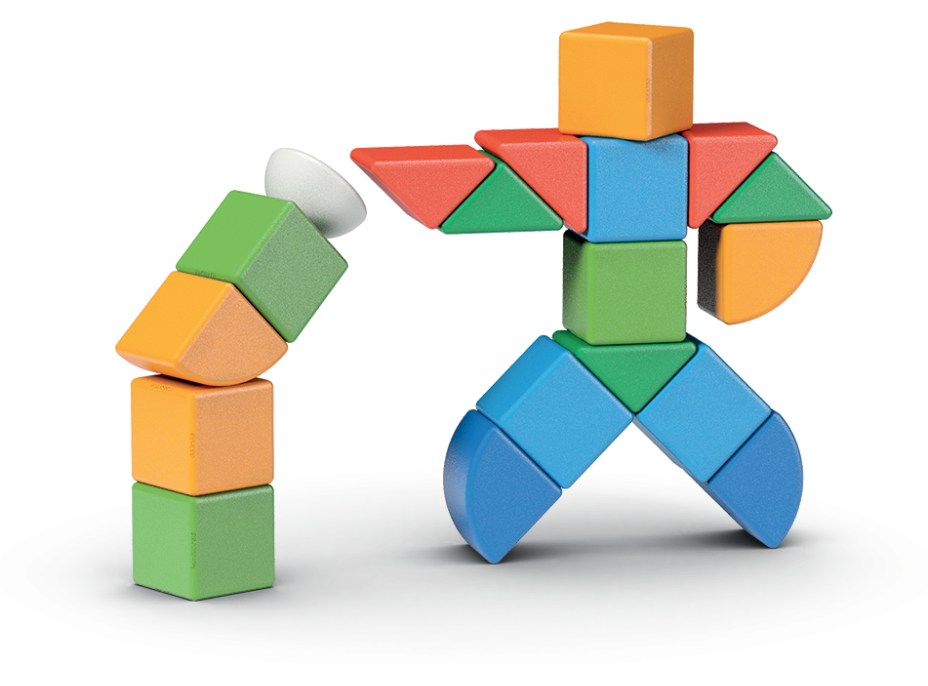 GEOMAG Magnetické kostky Magicube Shapes 25 kostek