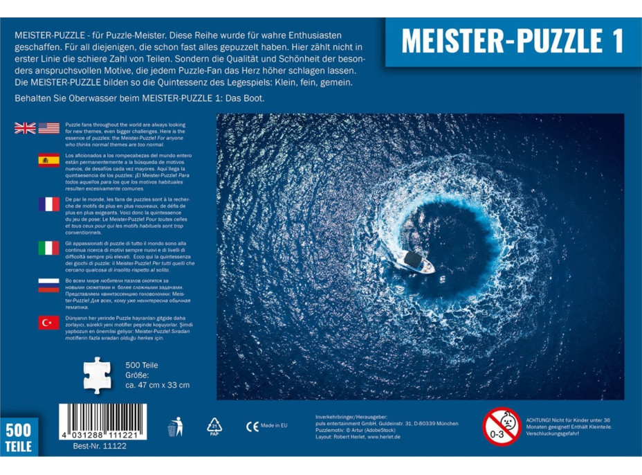 PULS ENTERTAINMENT Meister-Puzzle 1: Loď 500 dílků
