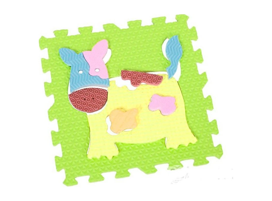 BABY GREAT Pěnové puzzle Barevná zvířata SX (30x30)