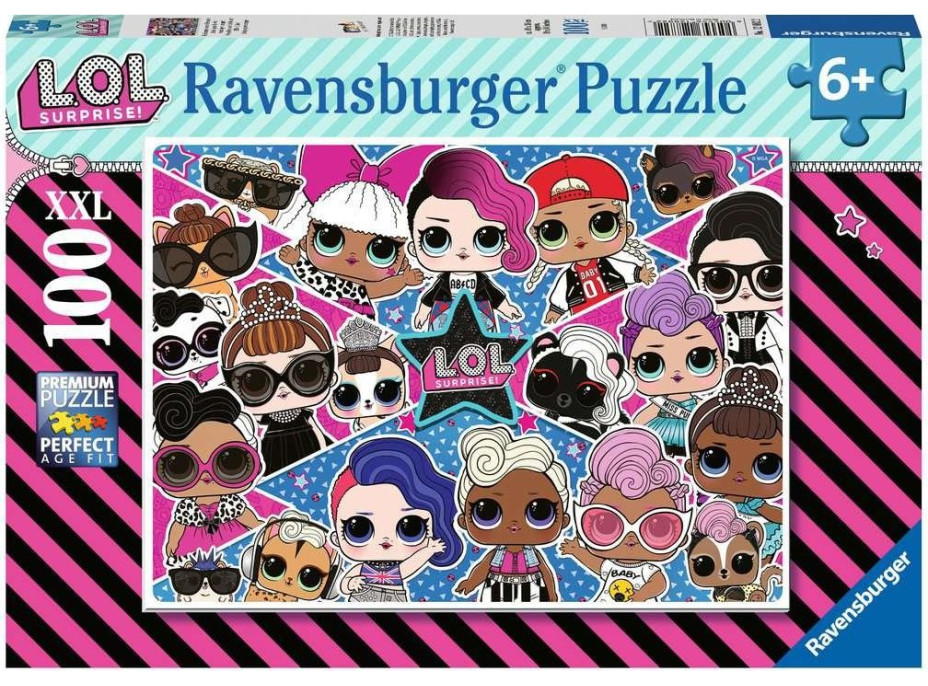 RAVENSBURGER Puzzle L.O.L. Surprise XXL 100 dílků