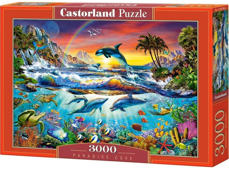 CASTORLAND Puzzle Rajská zátoka 3000 dílků