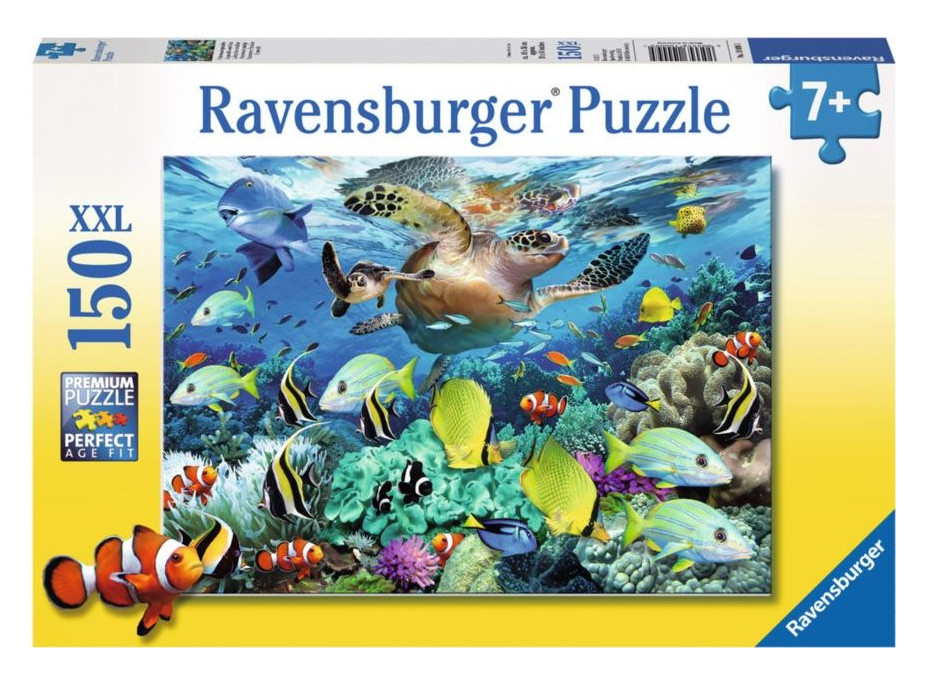 RAVENSBURGER Puzzle Ráj pod vodou XXL 150 dílků