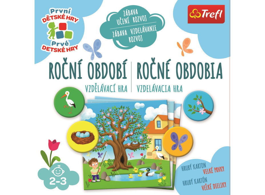 TREFL První dětské hry: Roční období