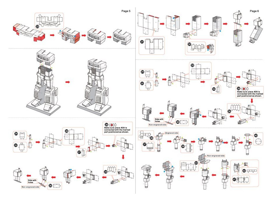 METAL EARTH 3D puzzle Transformers: Optimus Prime