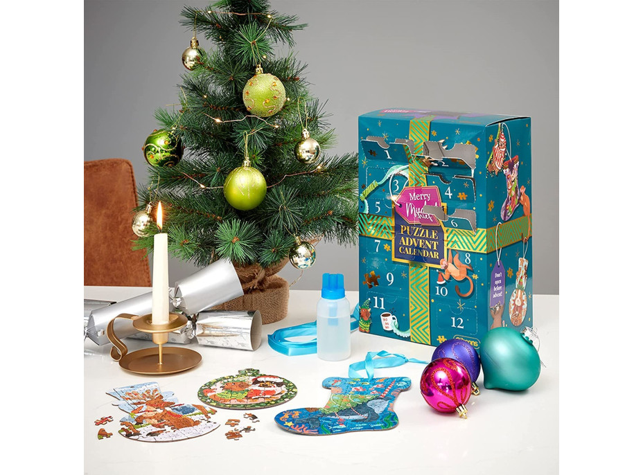 GIBSONS Puzzle Adventní kalendář na 24 dní: Veselé rošťárny 1260 dílků