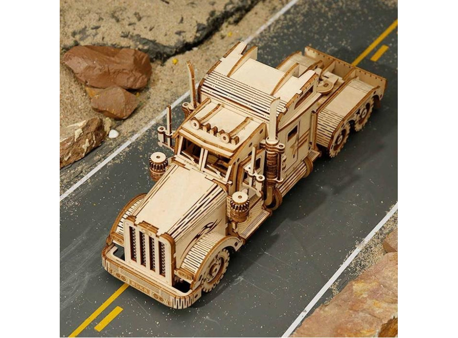 ROBOTIME Rokr 3D dřevěné puzzle Heavy Truck 286 dílků