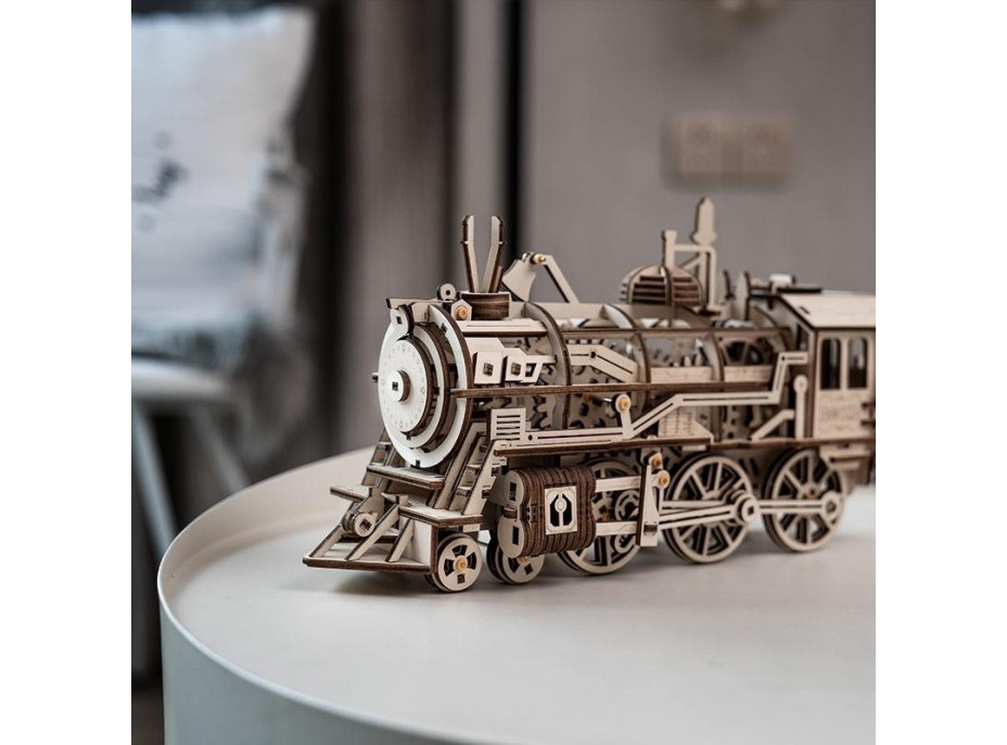 ROBOTIME Rokr 3D dřevěné puzzle Lokomotiva 350 dílků