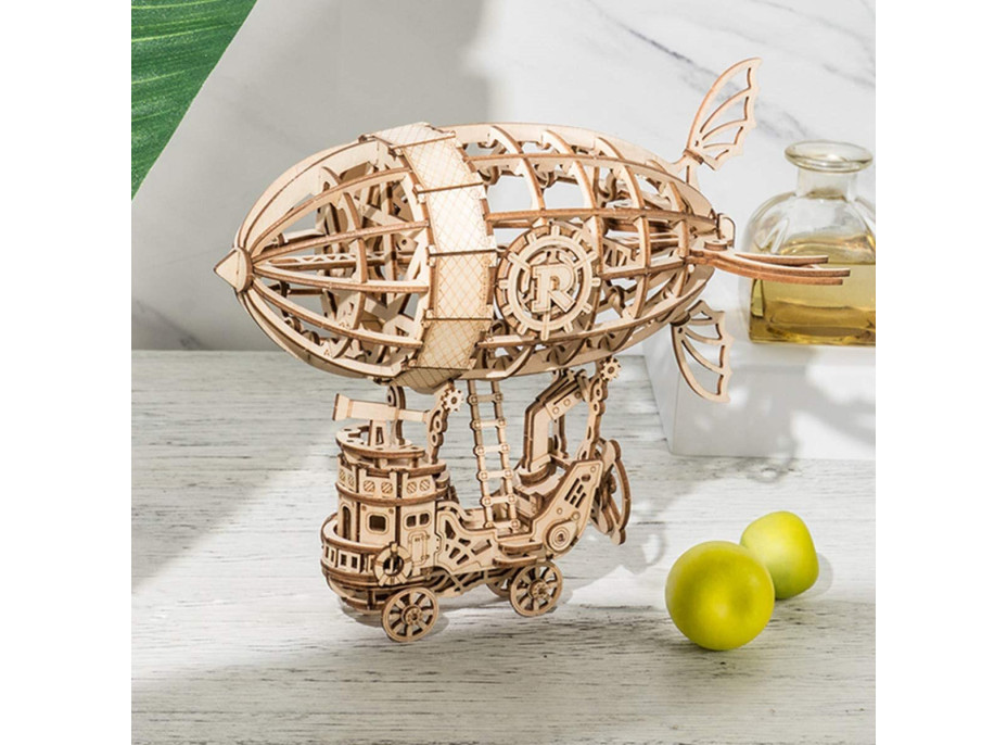ROBOTIME Rolife 3D dřevěné puzzle Vzducholoď 176 dílků