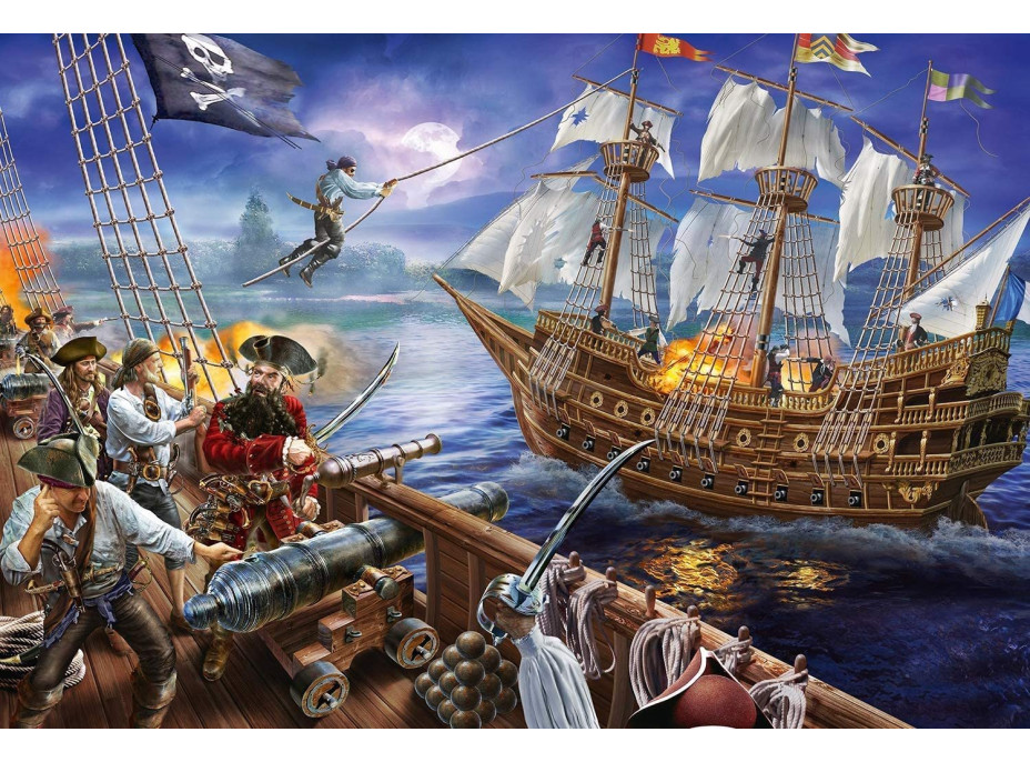SCHMIDT Puzzle Pirátské dobrodružství 150 dílků