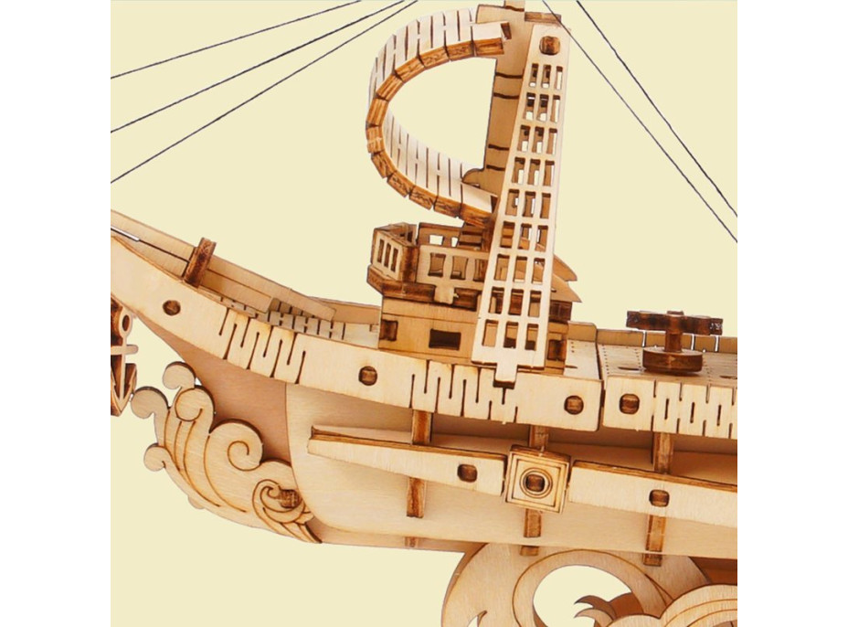 ROBOTIME Rolife 3D dřevěné puzzle Plachetnice 118 dílků