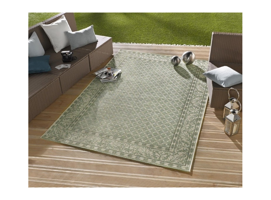 Kusový koberec BOTANY Royal green 102477 - venkovní (outdoor)