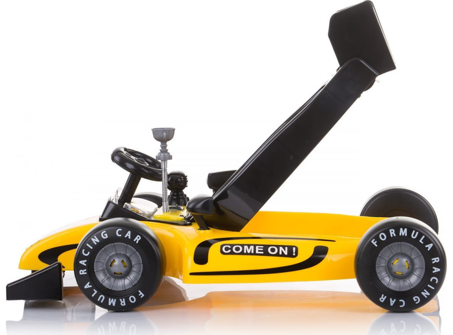 CHIPOLINO Chodítko interaktivní Car Racer 4v1 Yellow