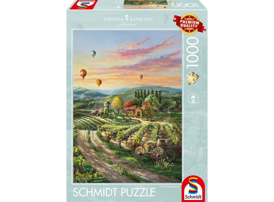 SCHMIDT Puzzle Poklidná vinice 1000 dílků