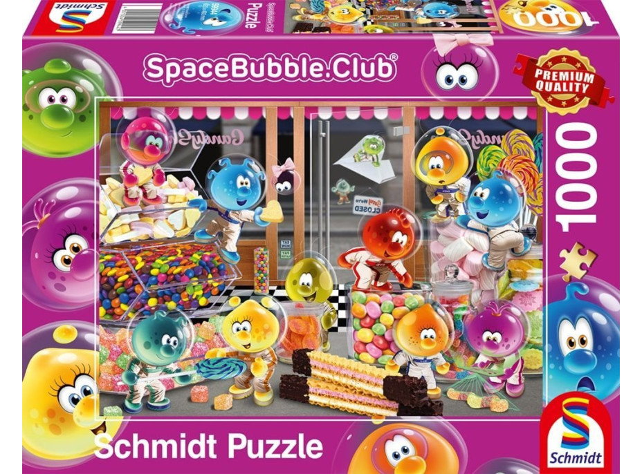 SCHMIDT Puzzle Spacebubble Club: Společně v cukrárně 1000 dílků