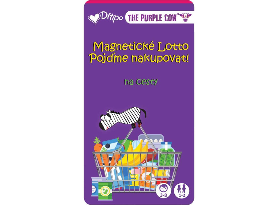 Magnetická hra - Lotto - Pojďmě nakupovat