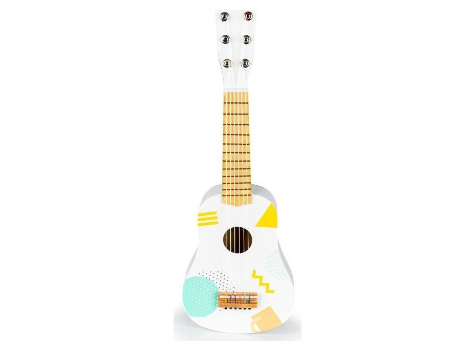 ECOTOYS Dětská dřevěná kytara