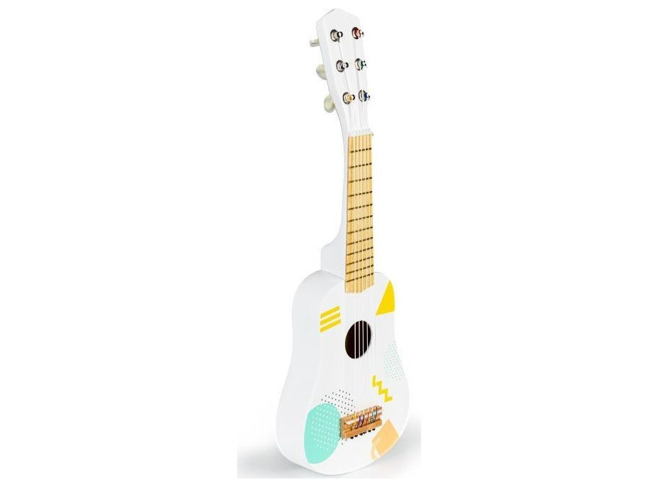 ECOTOYS Dětská dřevěná kytara
