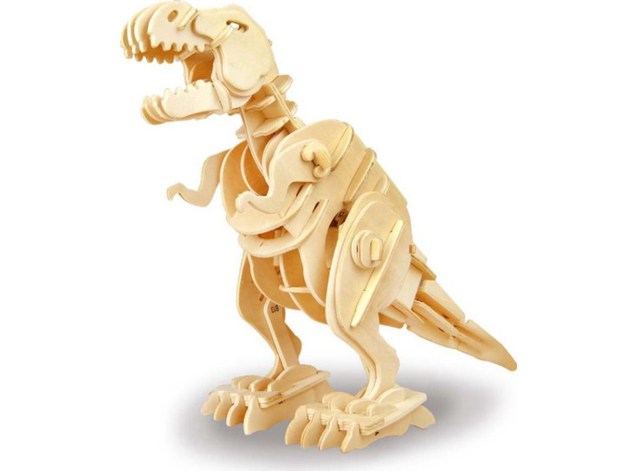 ROBOTIME Rokr 3D dřevěné puzzle Chodící T-Rex 85 dílků