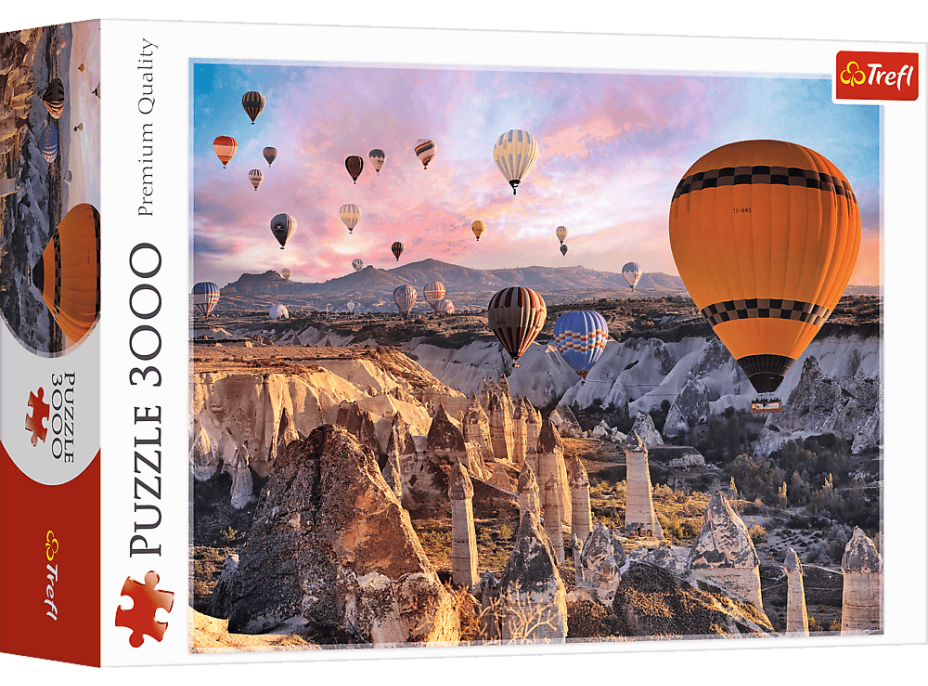 TREFL Puzzle Balóny nad Kappadokií, Turecko 3000 dílků
