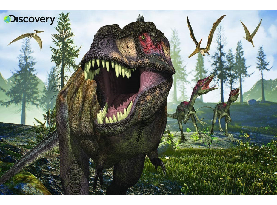 PRIME 3D Puzzle Discovery: Tyrannosaurus Rex 3D 150 dílků