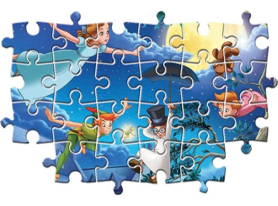 CLEMENTONI Puzzle Disney klasika 3x48 dílků